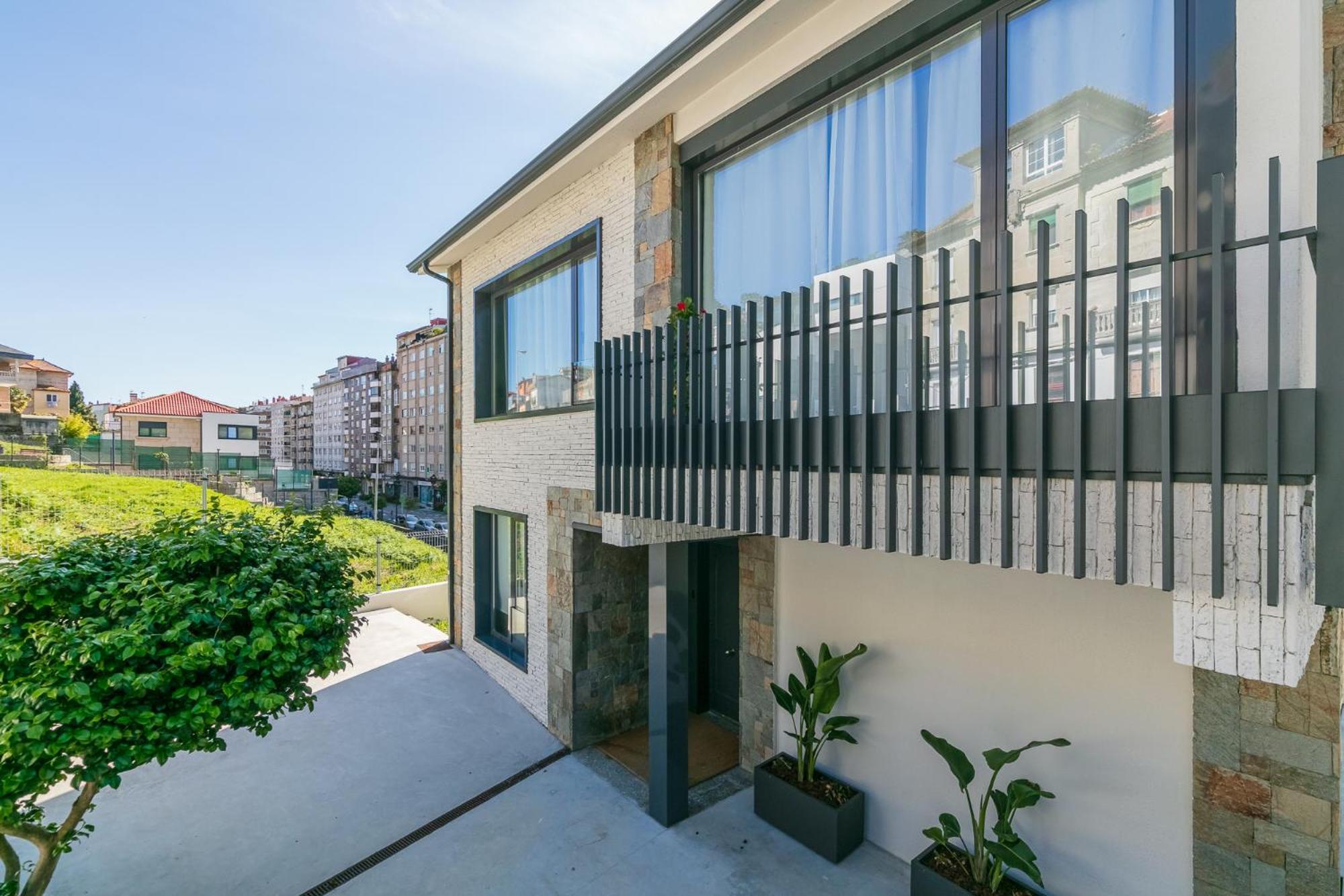 Elegante Y Luminoso En Vigo - Apto 6 By Cabana Rentals Eksteriør billede