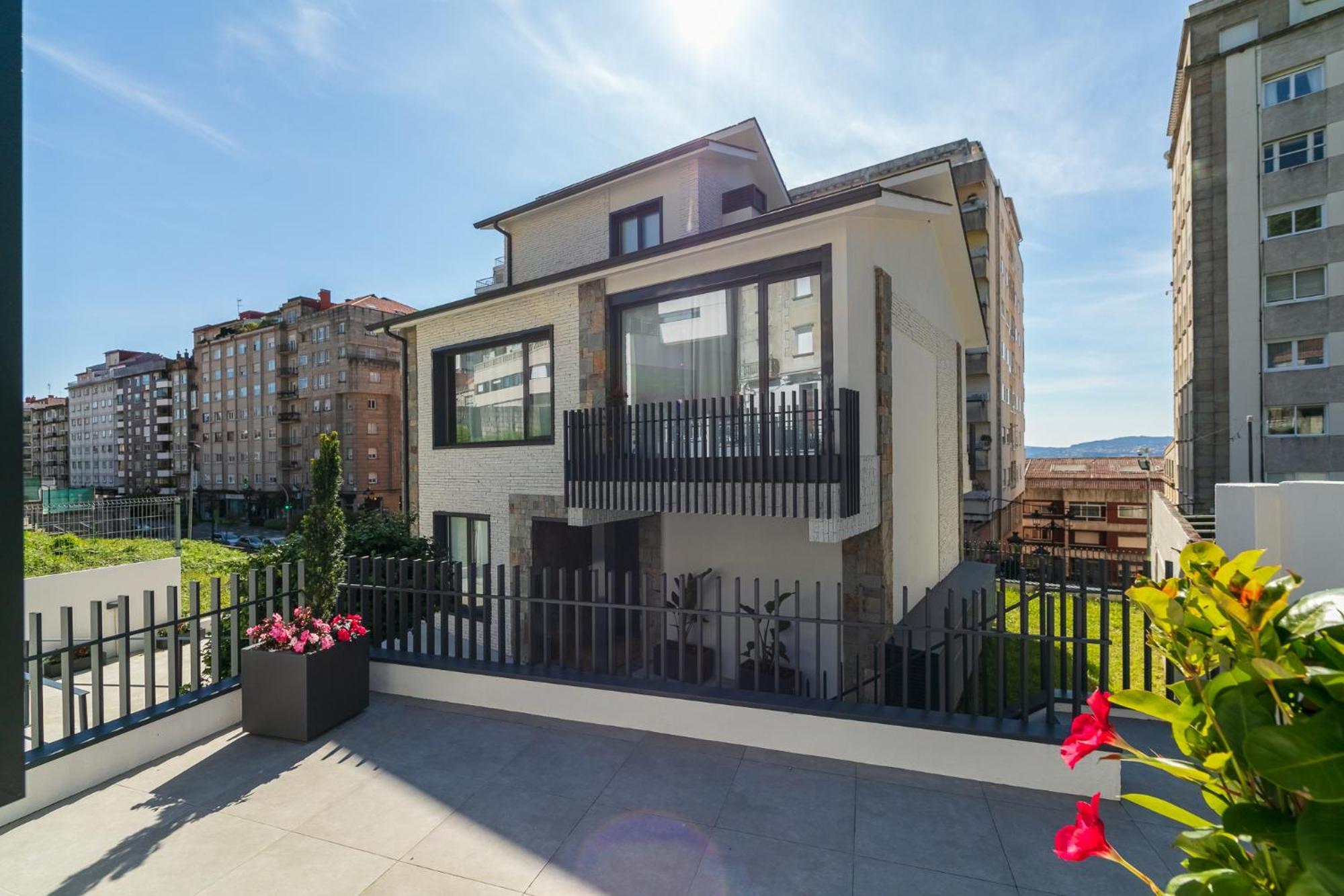 Elegante Y Luminoso En Vigo - Apto 6 By Cabana Rentals Eksteriør billede