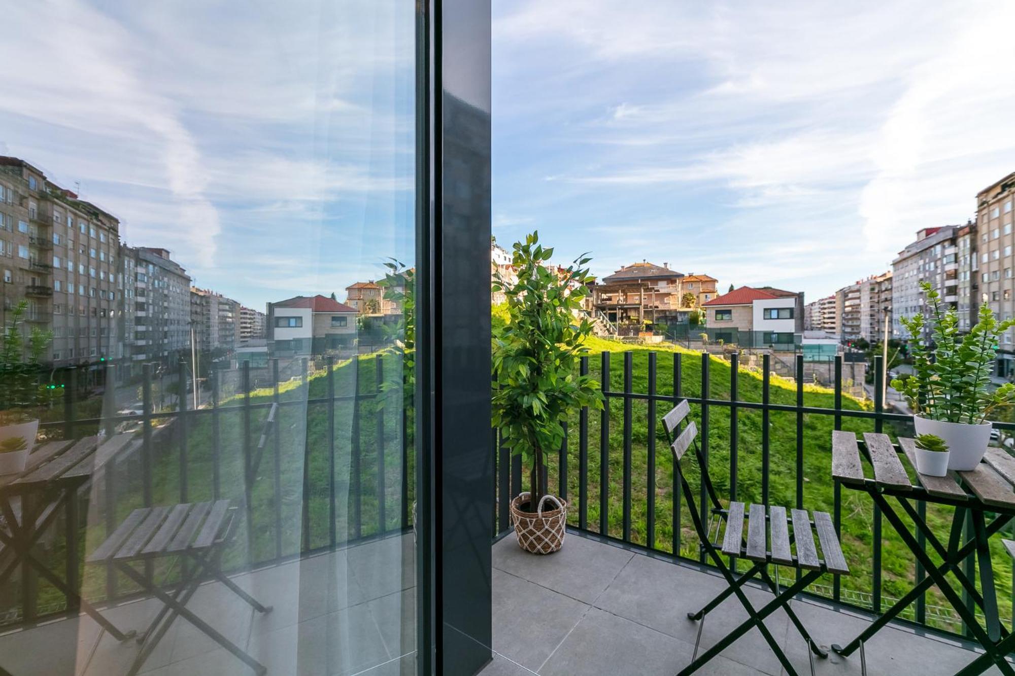 Elegante Y Luminoso En Vigo - Apto 6 By Cabana Rentals Eksteriør billede